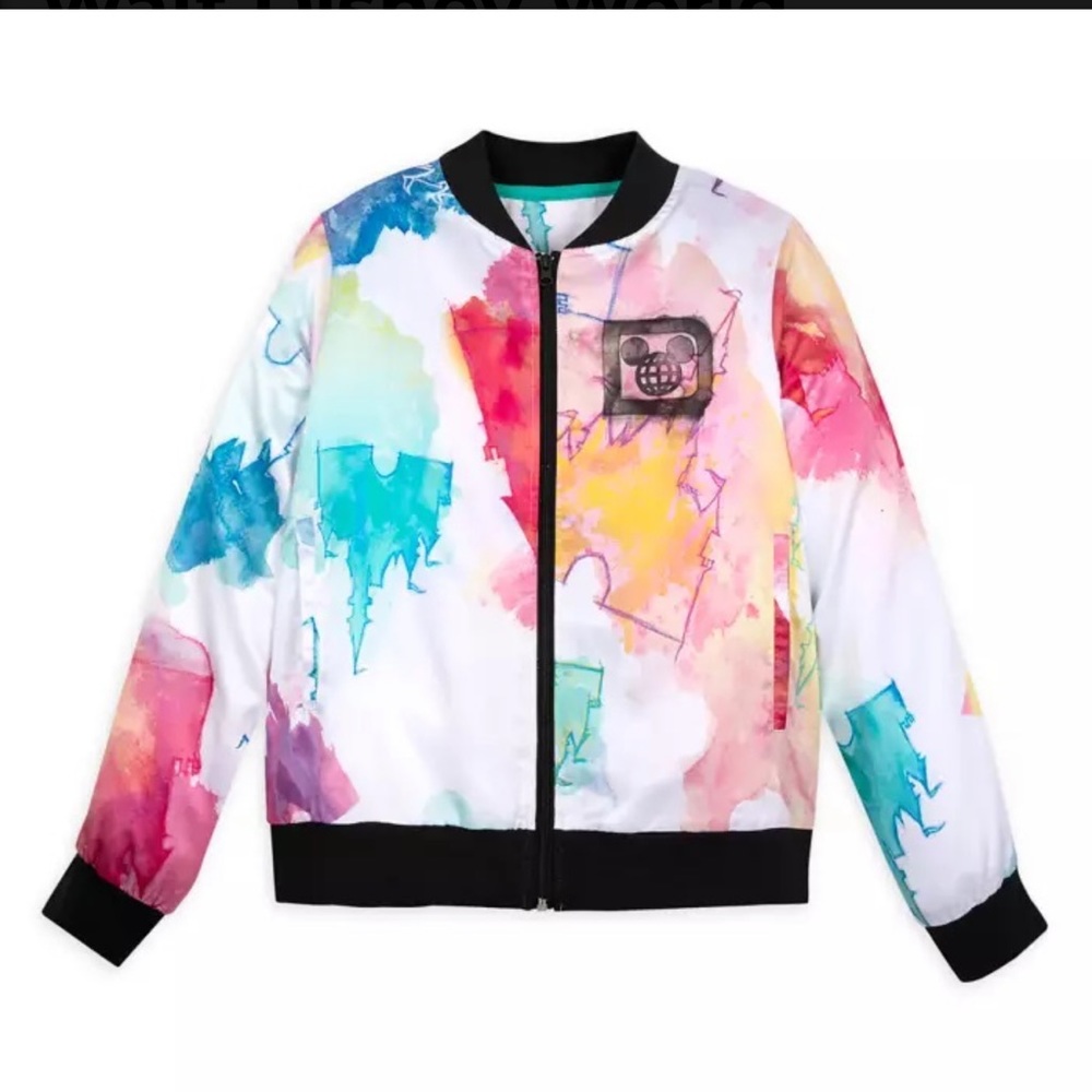 NWT Disney Watercolor Jacket For Women - Walt Disney World‼️